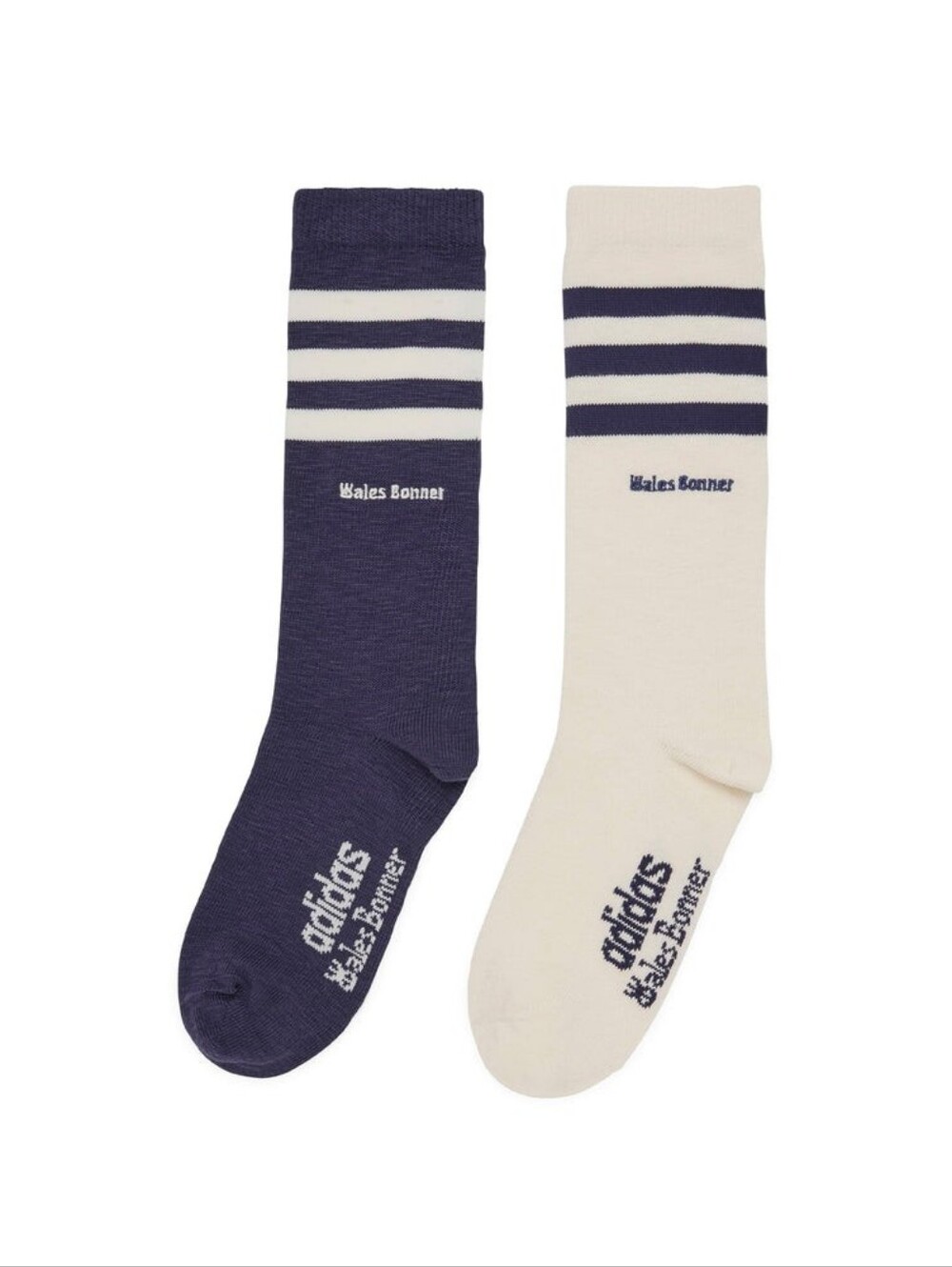 Adidas x Wales Bonner 3S Socks 'Navy' - Picture 4 of 14